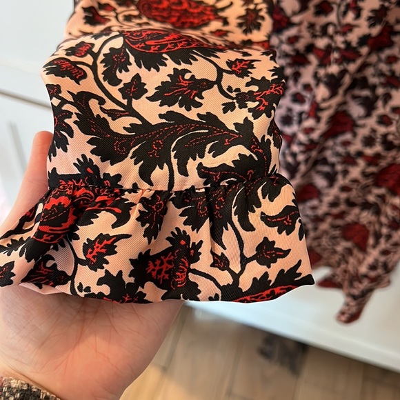 Sandro Paris crystal embellished floral print dress - Picture 5 of 5